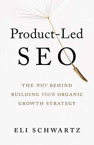 Product-led SEO book cover by Eli Schwartz