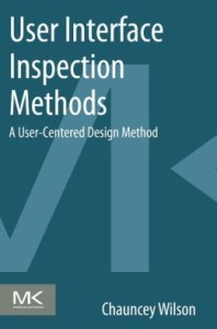 Book cover of User Interface Inspection Methods: A User-Centered Design Method