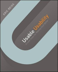 Book cover of Usable Usability: Simple Steps for Making Stuff Better
