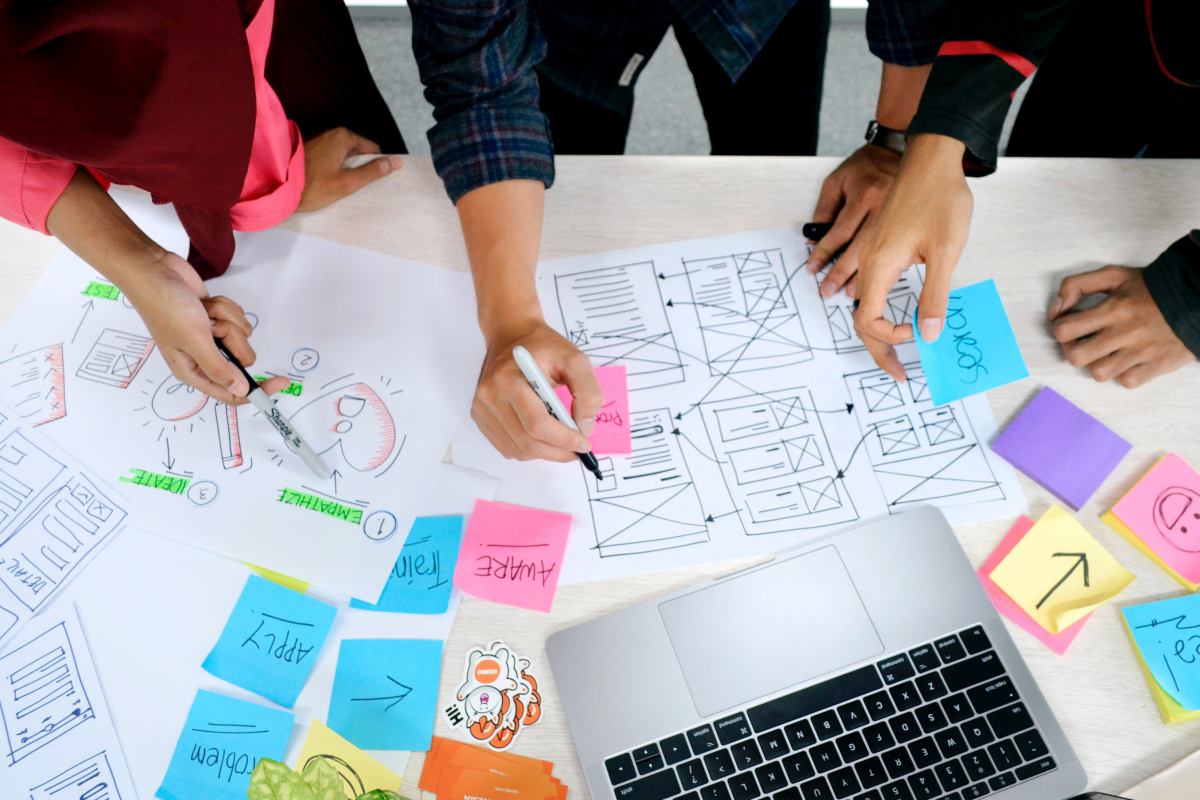 Group of UX Research working.
