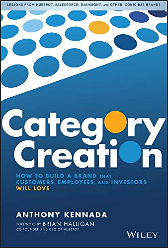 Category Creation book cover by Anthony Kennada