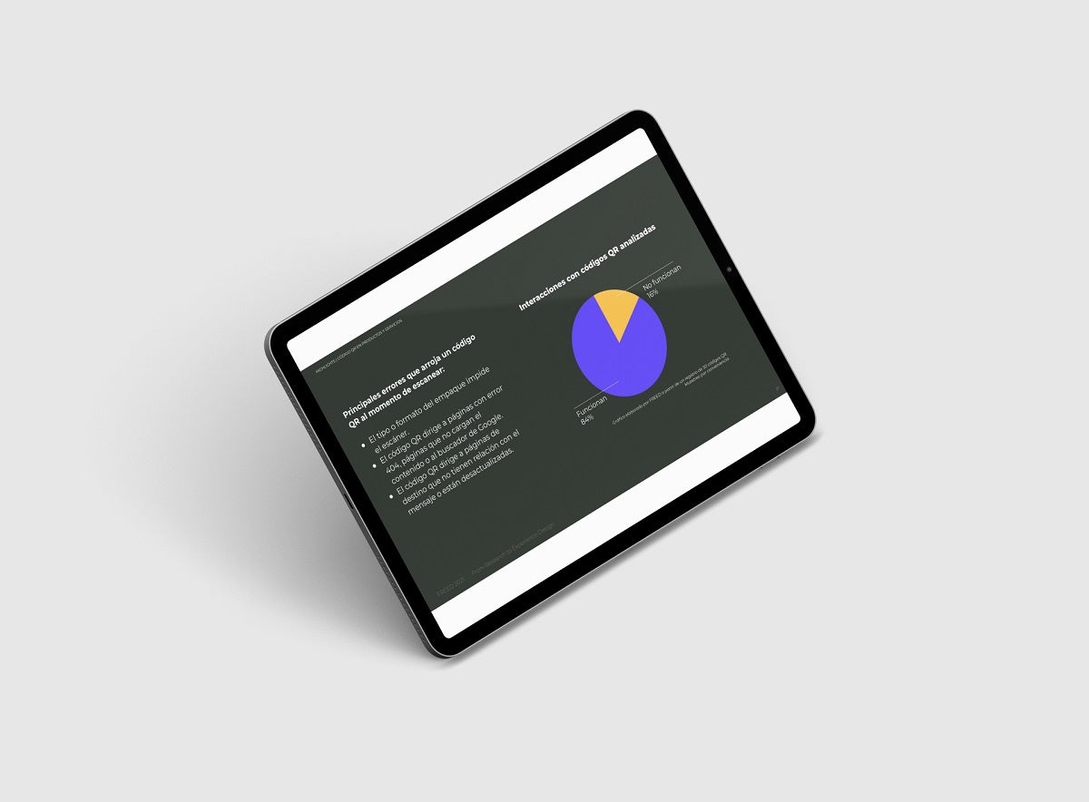 FREED's Phygital Experience study displayed on a tablet