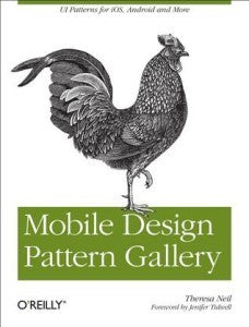 Book cover of Mobile Design Pattern Gallery