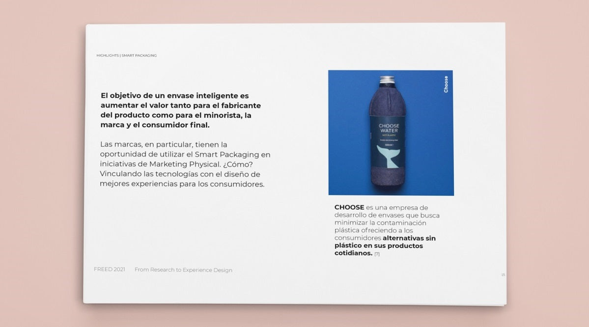 Example of Smart Packaging analyzed in the Phygital Experience study