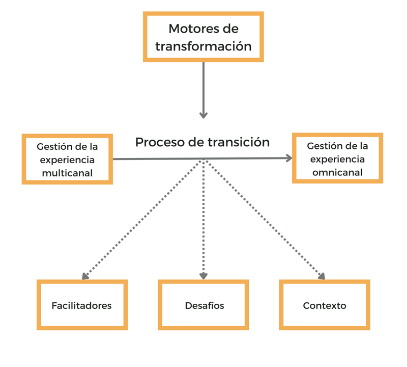 Diagram showing the conceptual framework of the maturity model.